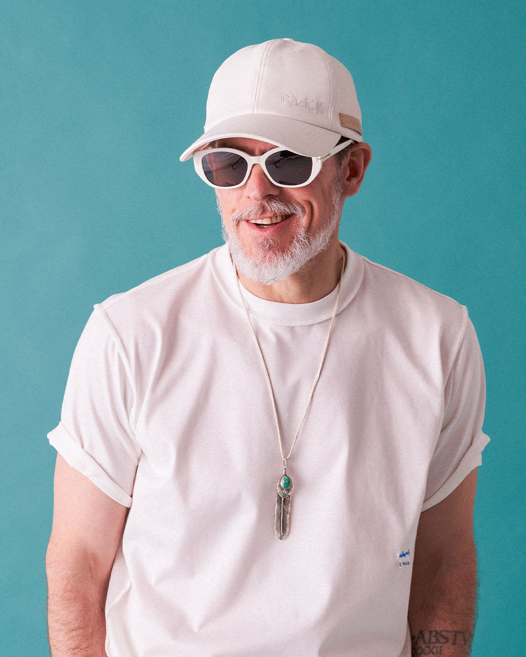 FAKE LEATHER CAP