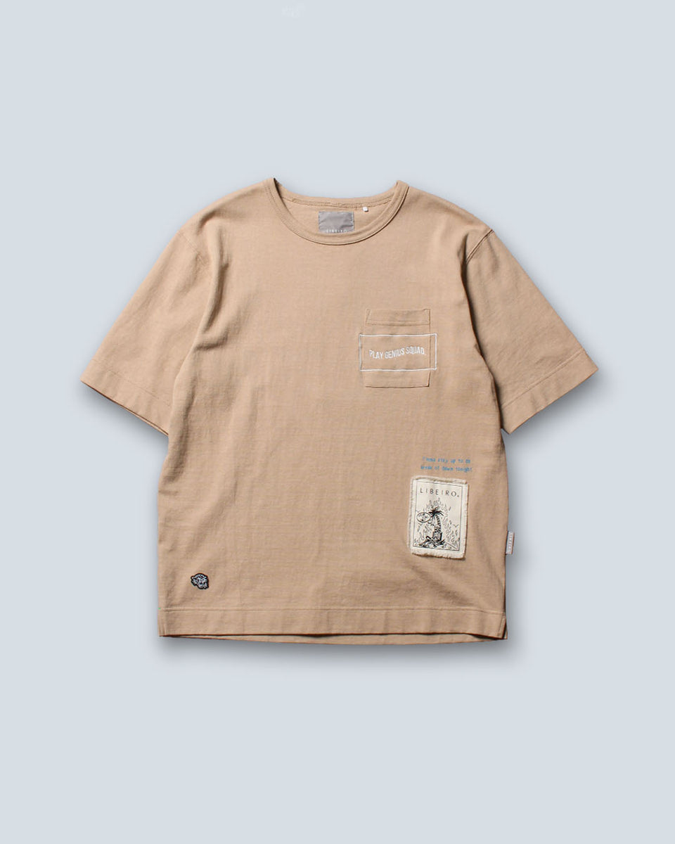 LIBEIRO グレー Tシャツ Sサイズ T_33_1000x.jpg?v=1755023932
